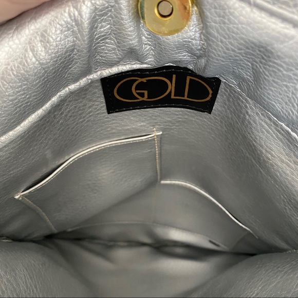 GOLD Diggers SD | Leather and Burlap Mini Bag - Picture 4 of 4